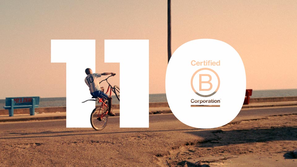 Baisikeli opnår 110 point i B Corp certificering